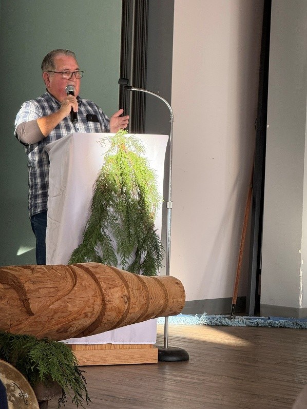 Carl Olsen, Tsartlip First Nation